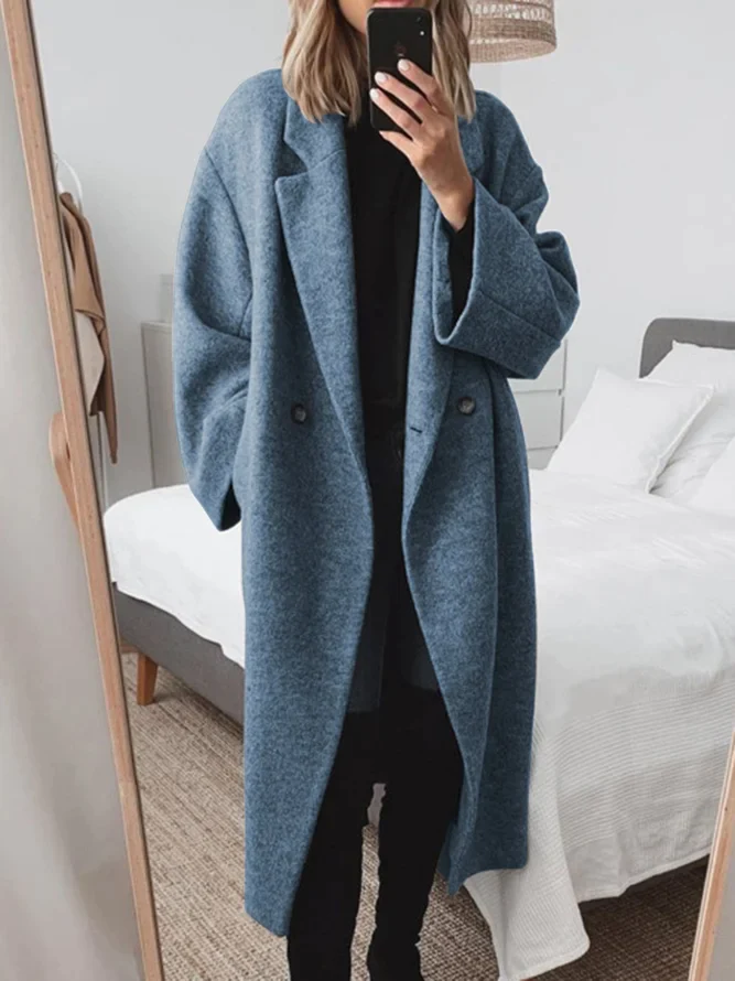 Julie - Manteau long douillet et élégant
