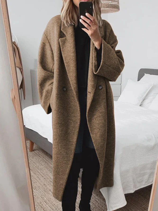 Julie - Manteau long douillet et élégant