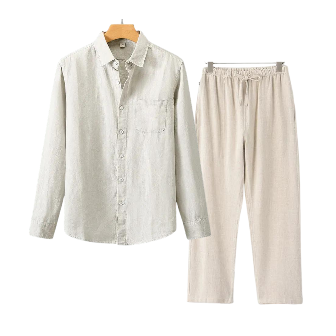 Aulier™ Ensemble en lin (Long-sleeve)