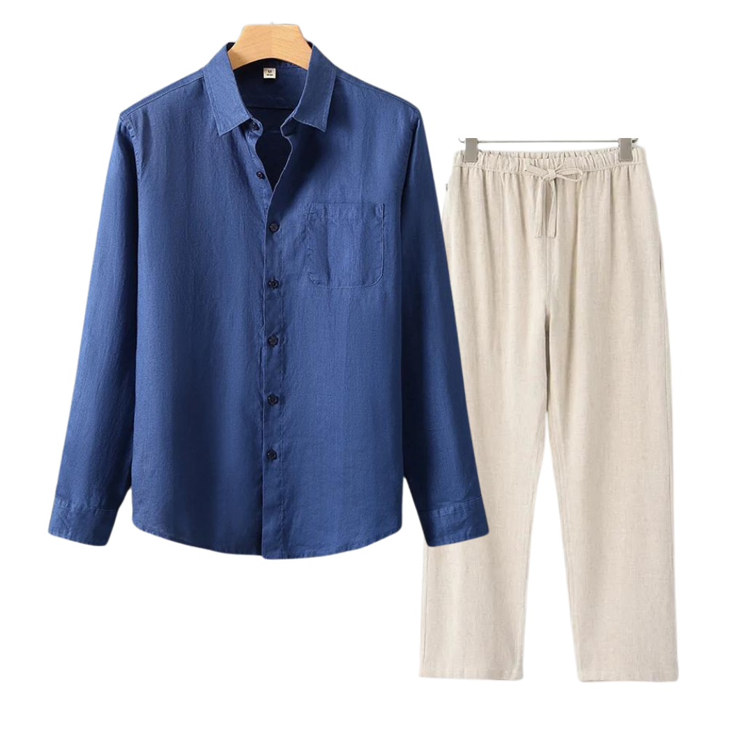 Aulier™ Ensemble en lin (Long-sleeve)