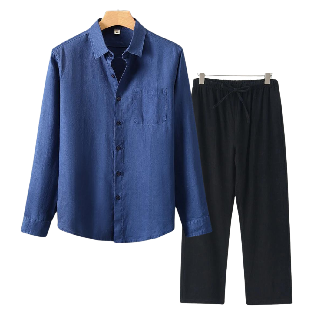 Aulier™ Ensemble en lin (Long-sleeve)