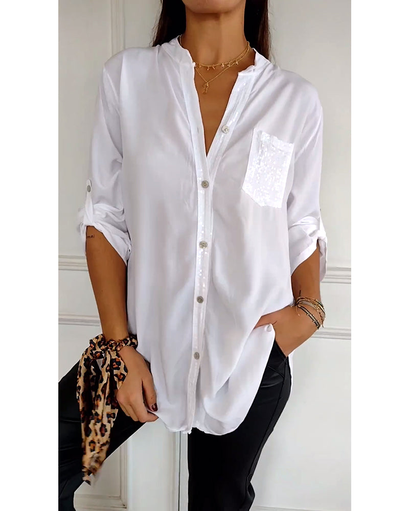 Laure - Blouse en coton élégant et polyvalent