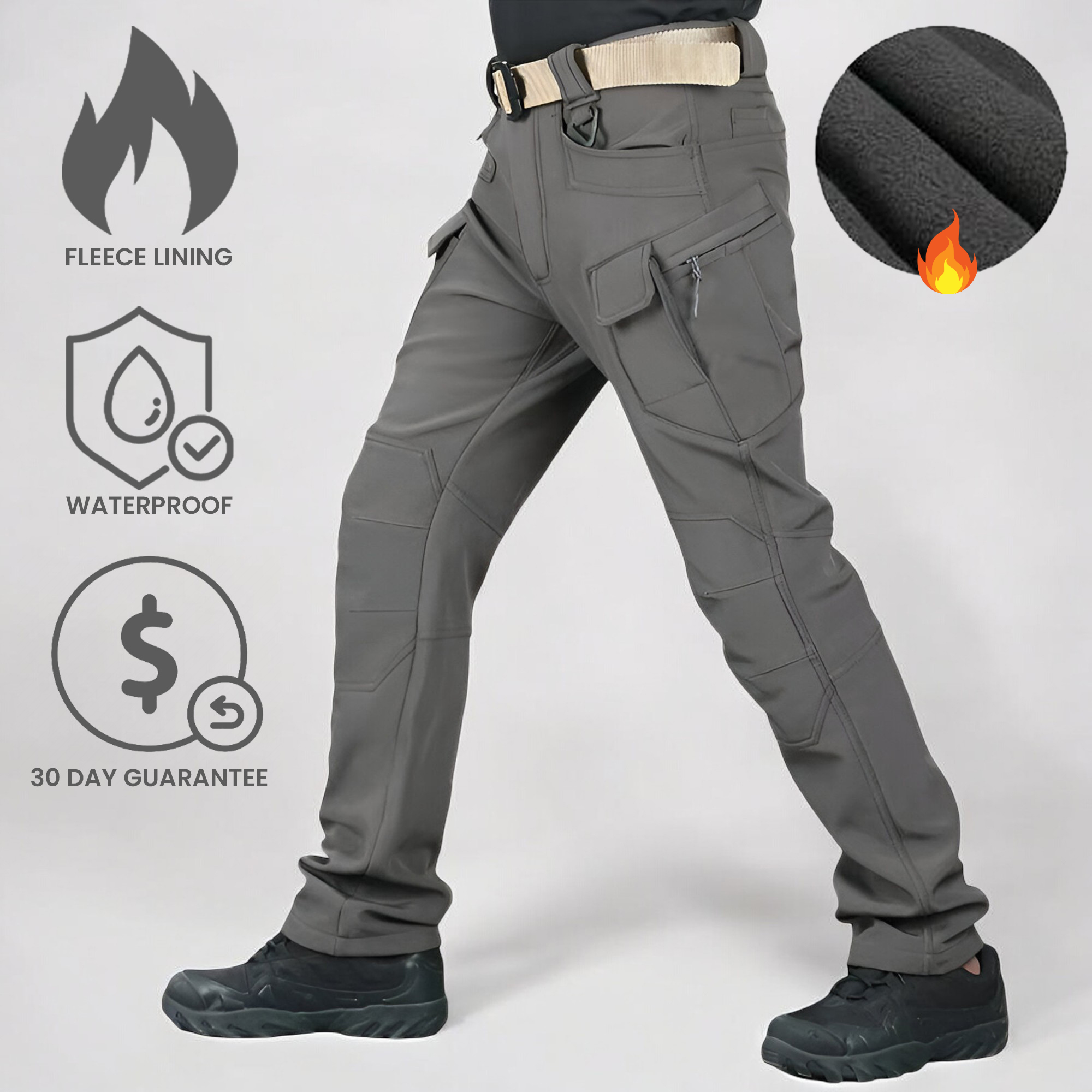 Darius - Pantalon utilitaire ultra résistant et imperméable