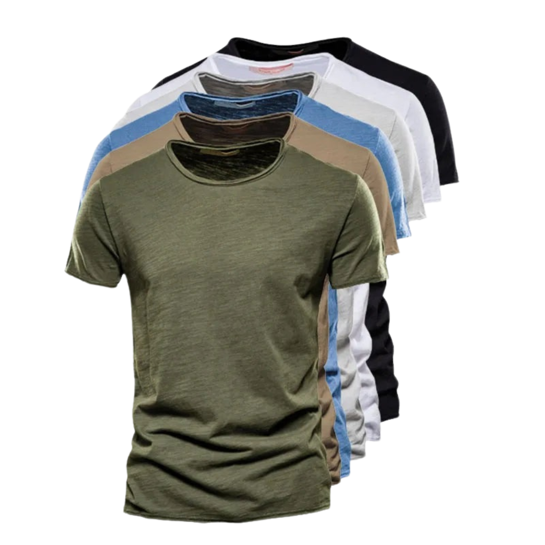 Léo – T-shirt classique et élégant (1+1 GRATUIT)