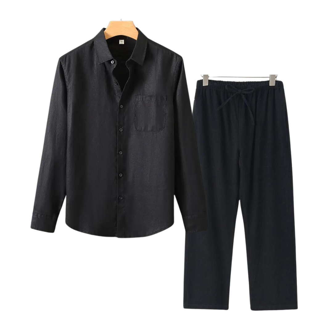 Aulier™ Ensemble en lin (Long-sleeve)