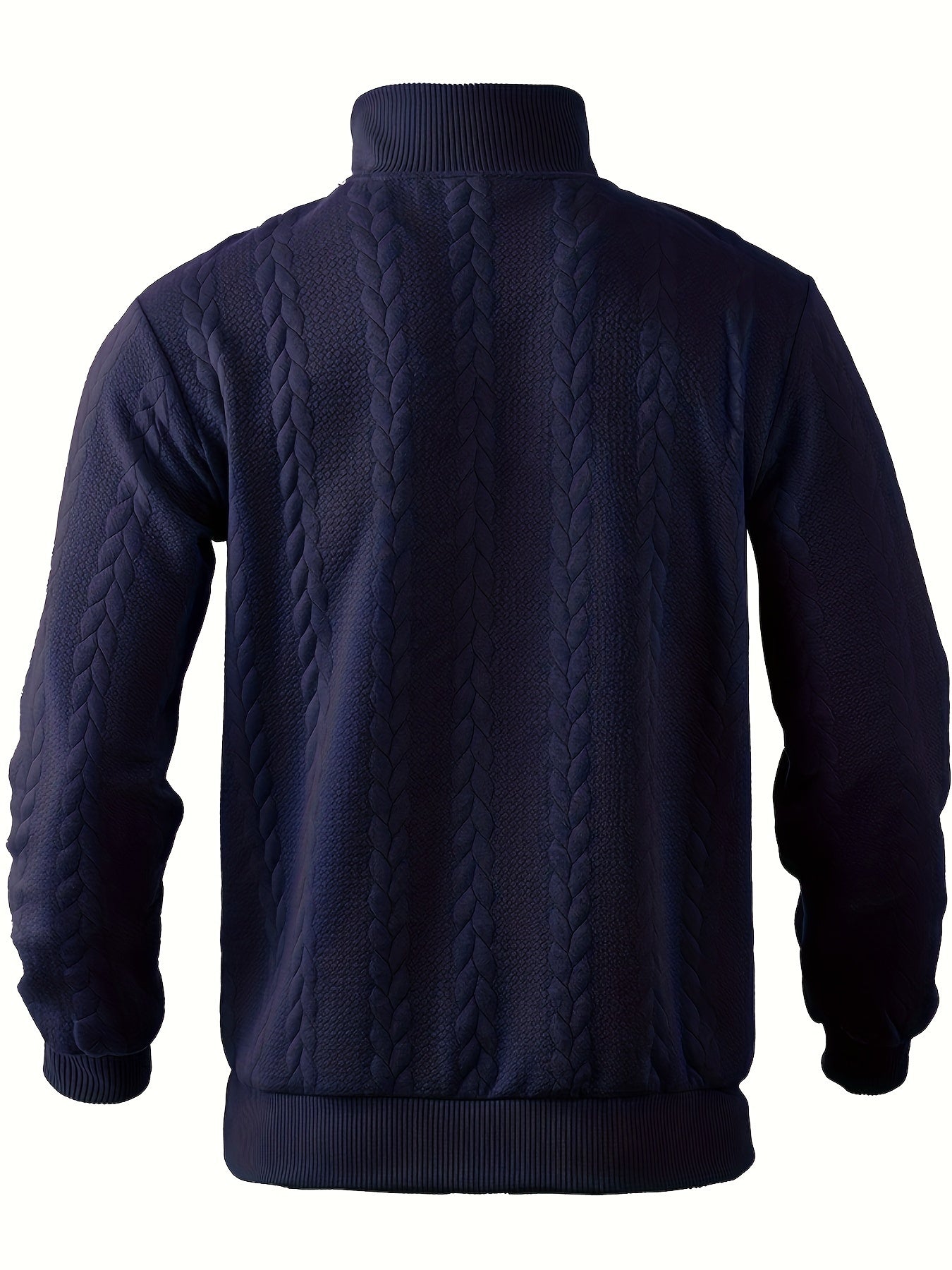 Cassien - Pull vintage avec fermeture éclair