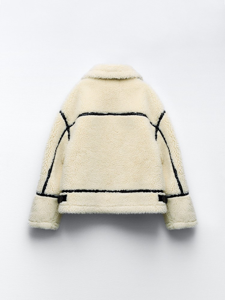 Karine - Manteau teddy douillet et tendance