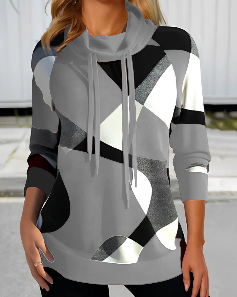 Mélanie - Haut color block tendance