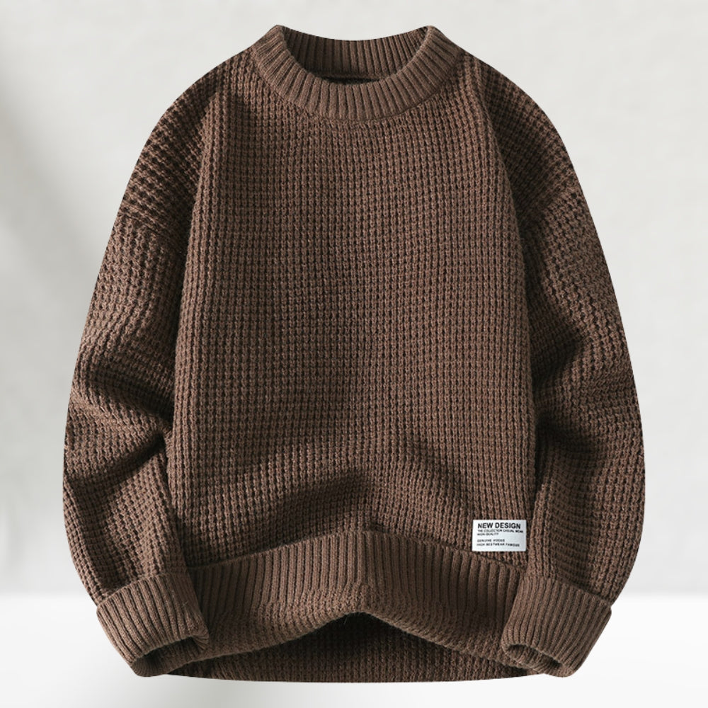 Aubert – Pull en tricot à col rond élégant