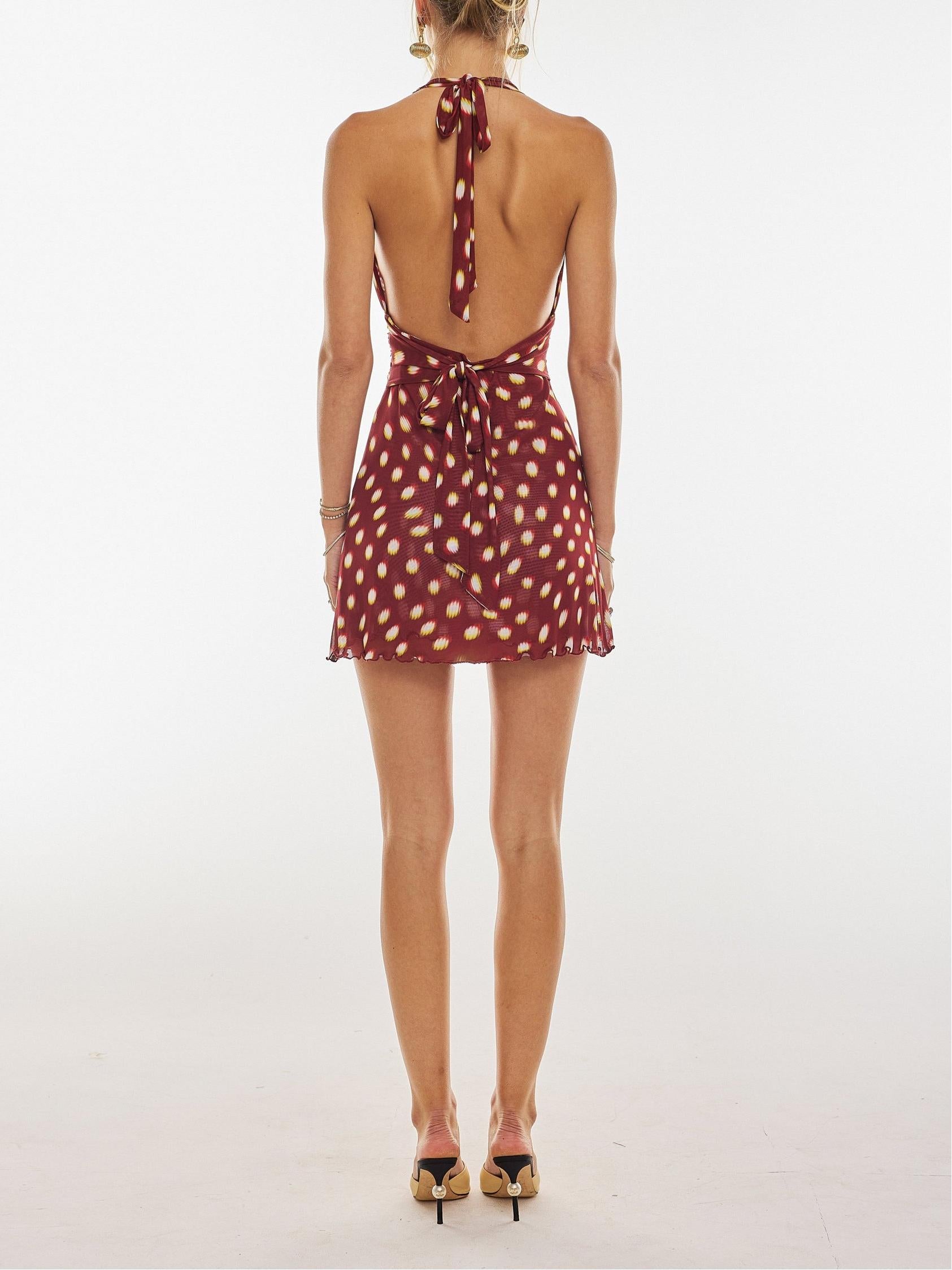 Daphnéa – Mini-robe vintage à pois