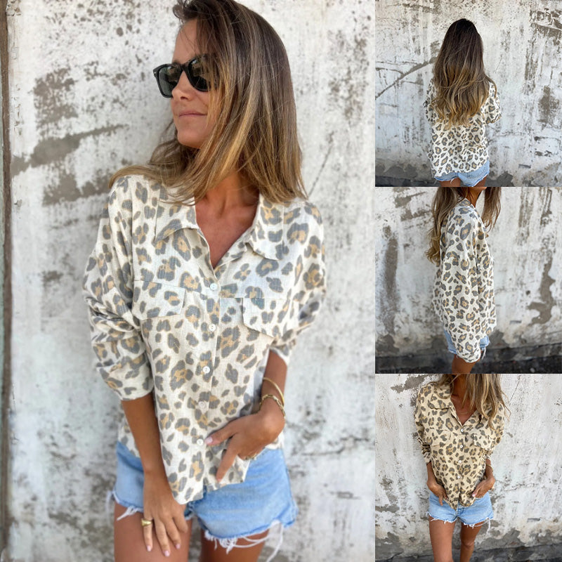 Ondine – Chemise vintage élégante à manches longues