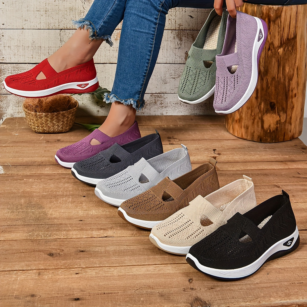 Chloé - Baskets légères pour la marche