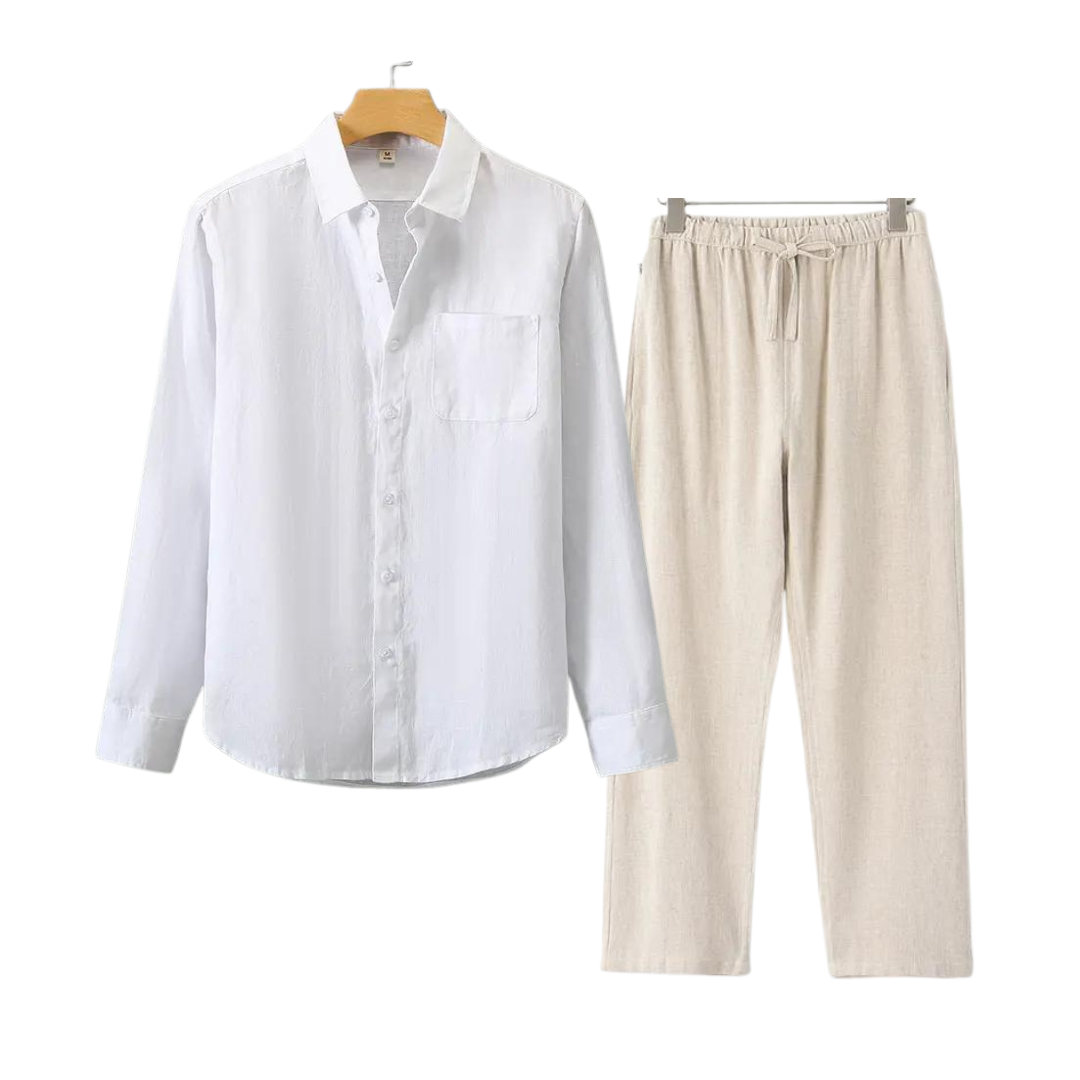 Aulier™ Ensemble en lin (Long-sleeve)