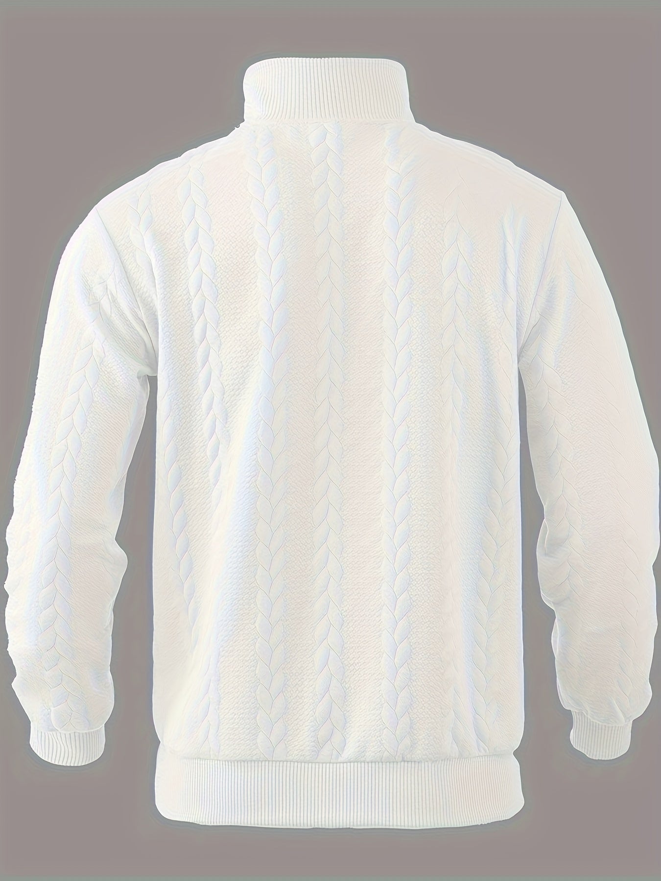 Cassien - Pull vintage avec fermeture éclair