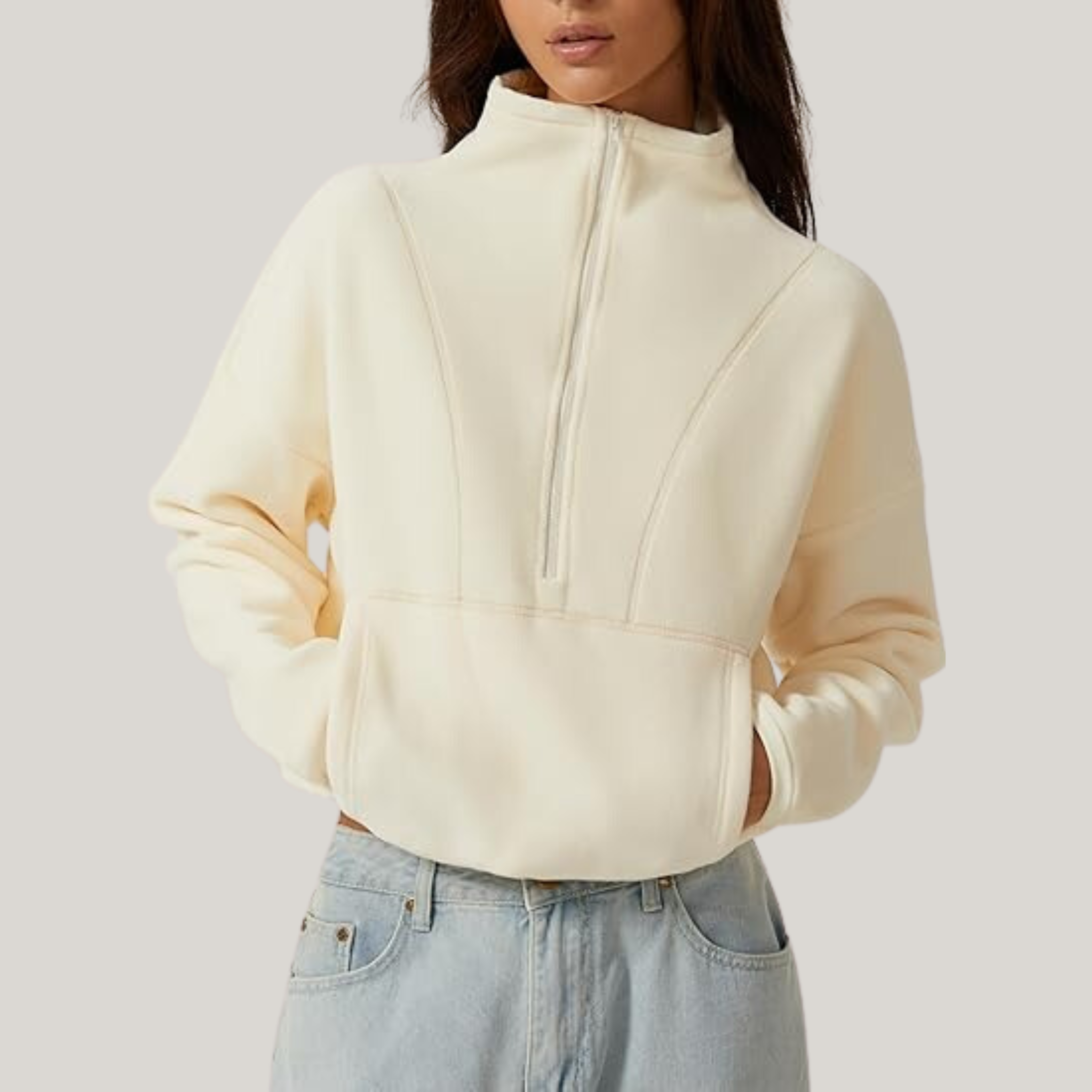 Anastasia - Sweat en polaire doux et élégant