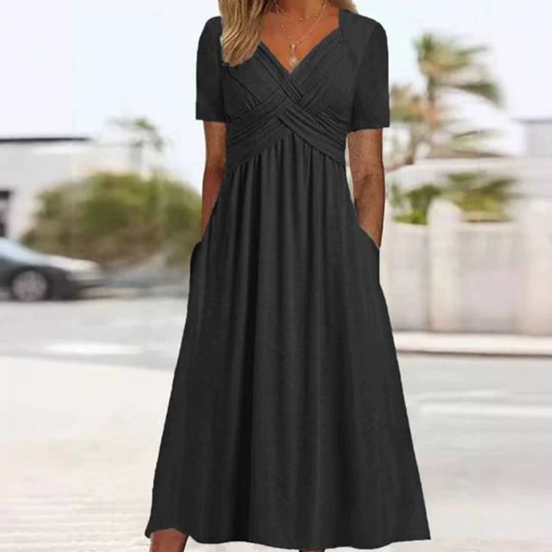 Niviane – Robe élégante qui affine la silhouette
