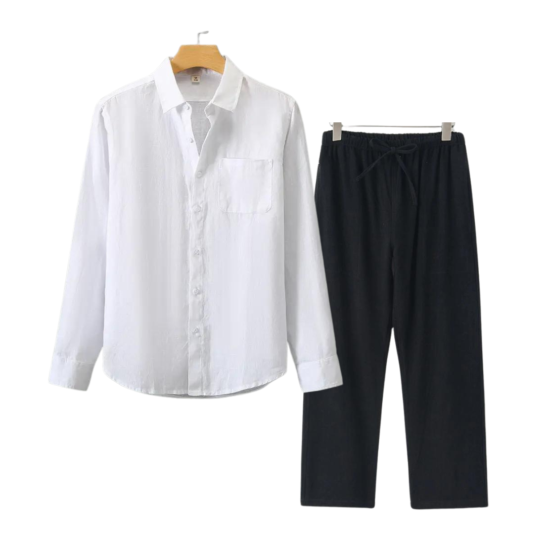 Aulier™ Ensemble en lin (Long-sleeve)