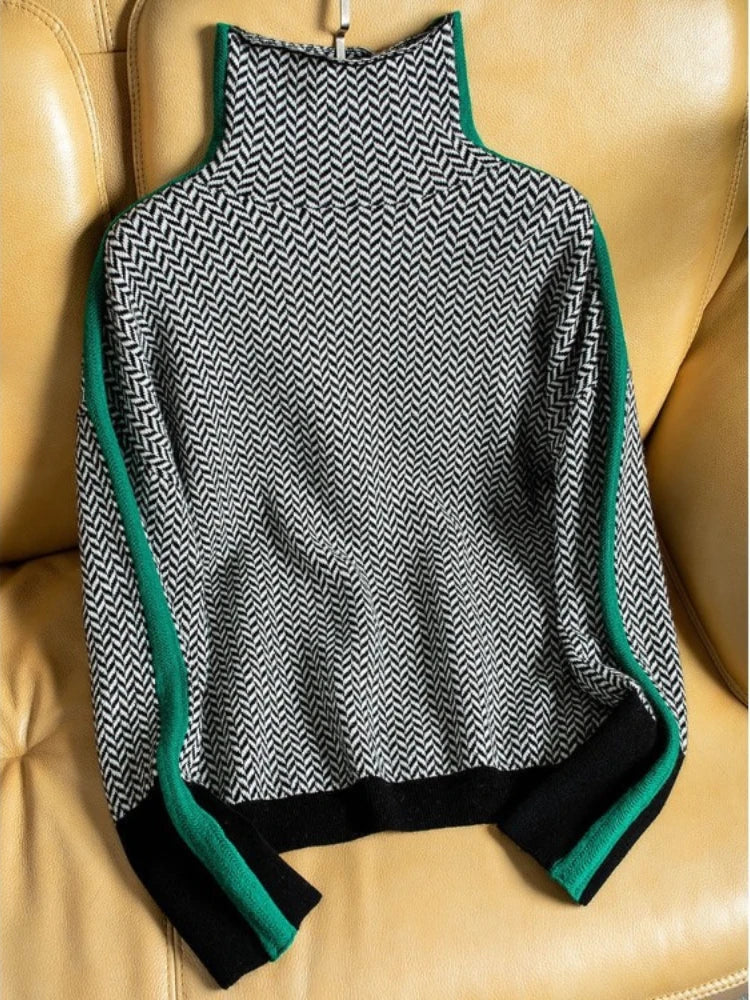 Lucette - Pull rayé élégant et confortable