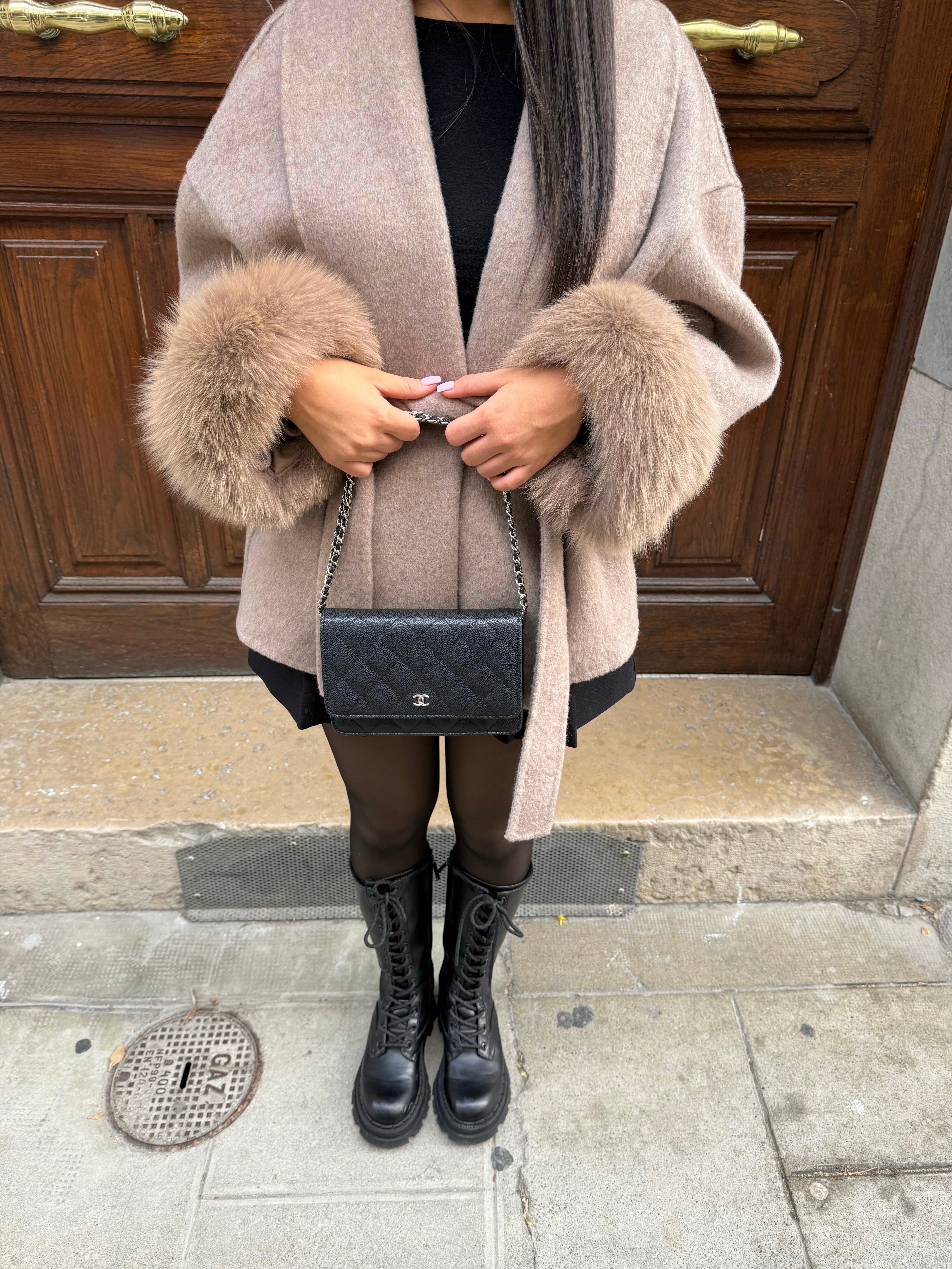 Valeria - Manteau élégant en fausse fourrure