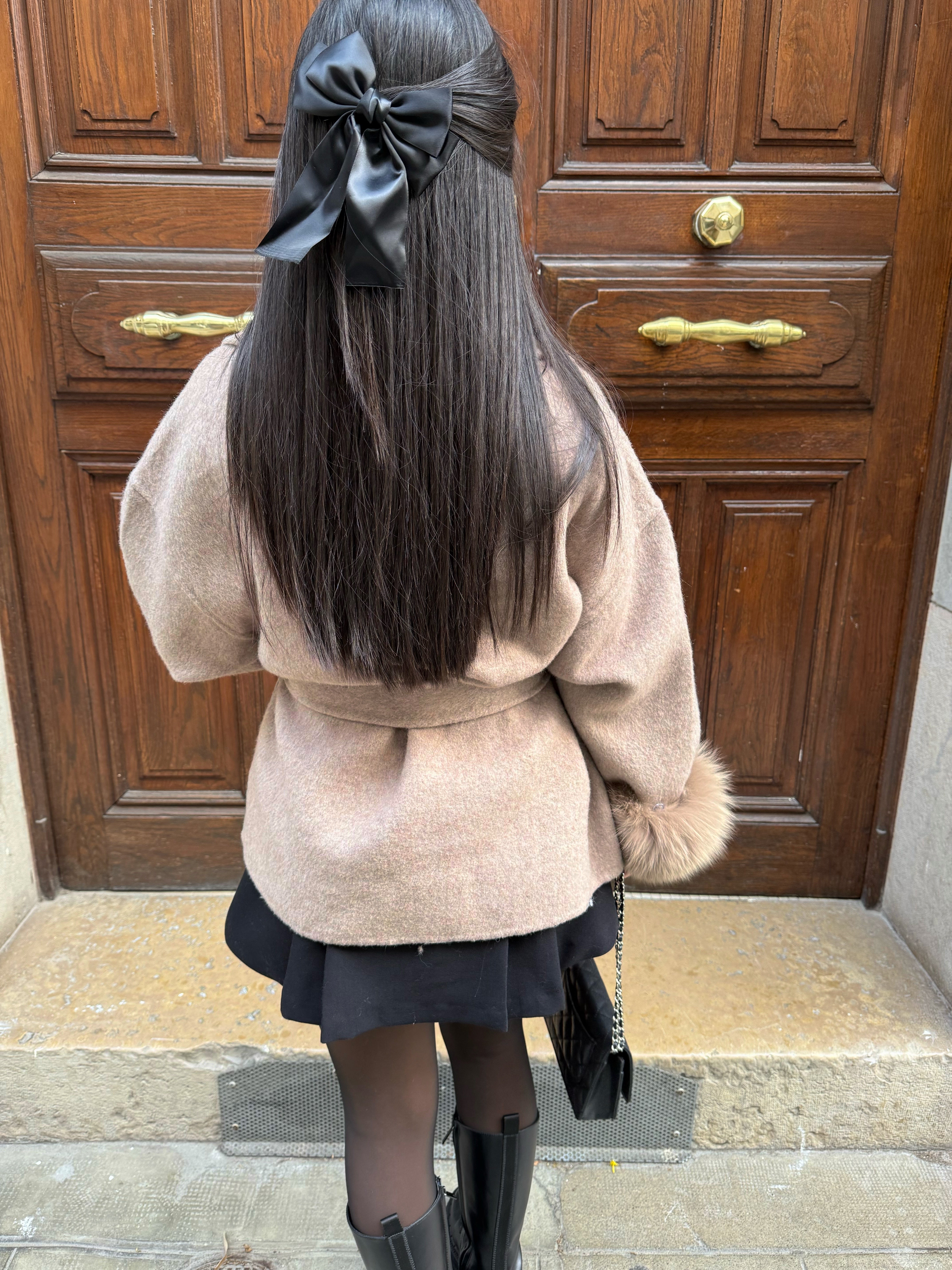Valeria - Manteau élégant en fausse fourrure