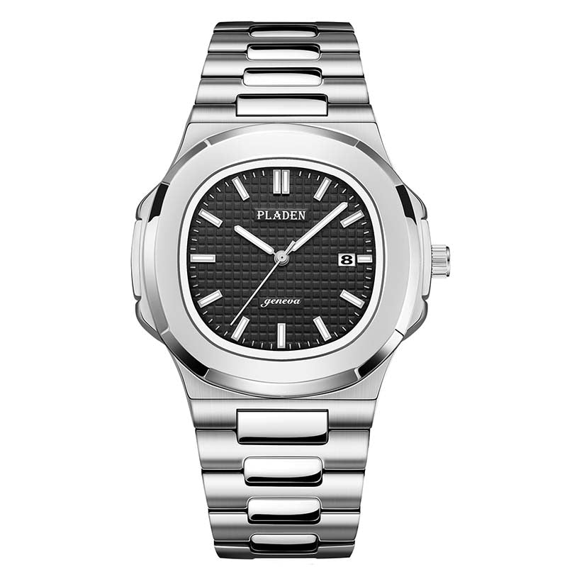 Pladen™ Montre en acier inoxydable