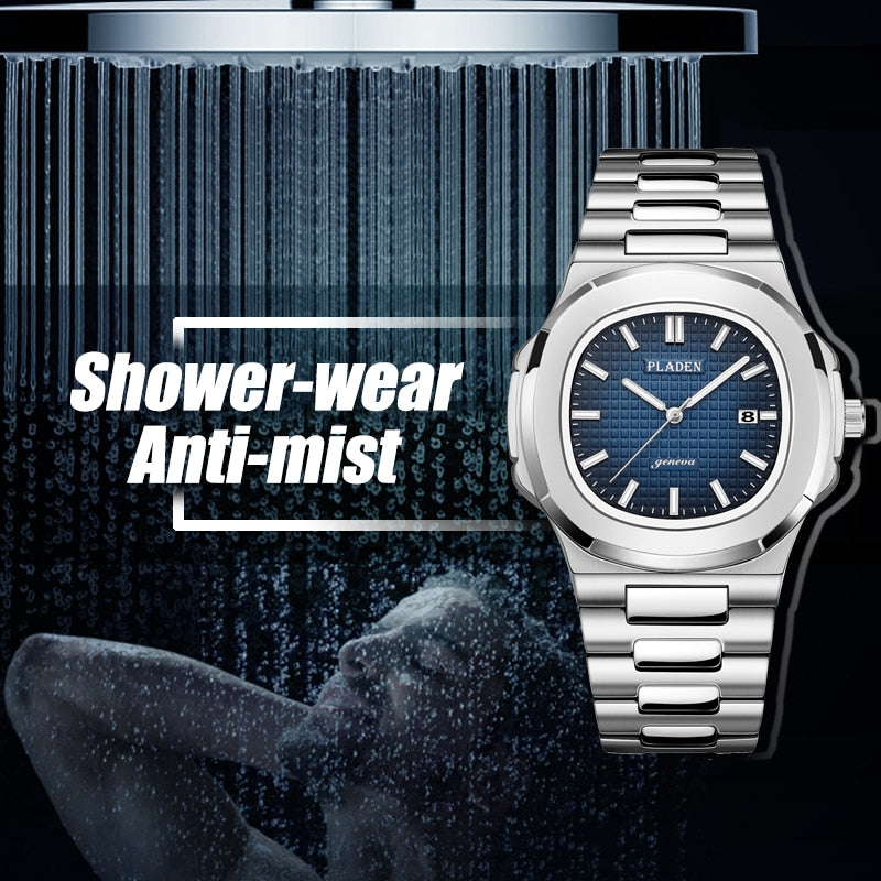 Pladen™ Montre en acier inoxydable