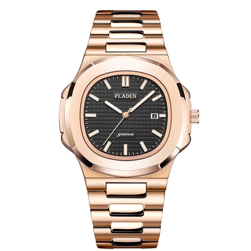 Pladen™ Montre en acier inoxydable