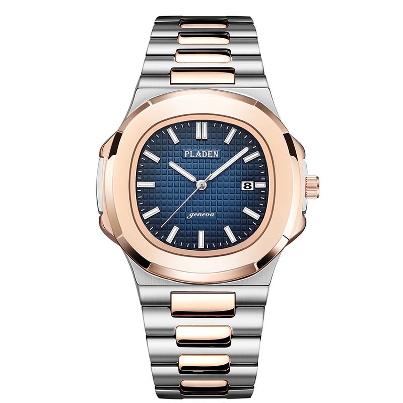 Pladen™ Montre en acier inoxydable