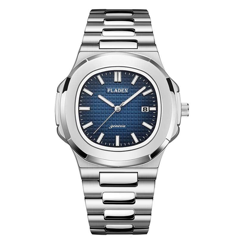 Pladen™ Montre en acier inoxydable