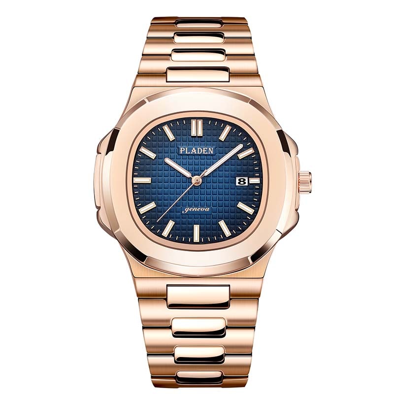 Pladen™ Montre en acier inoxydable