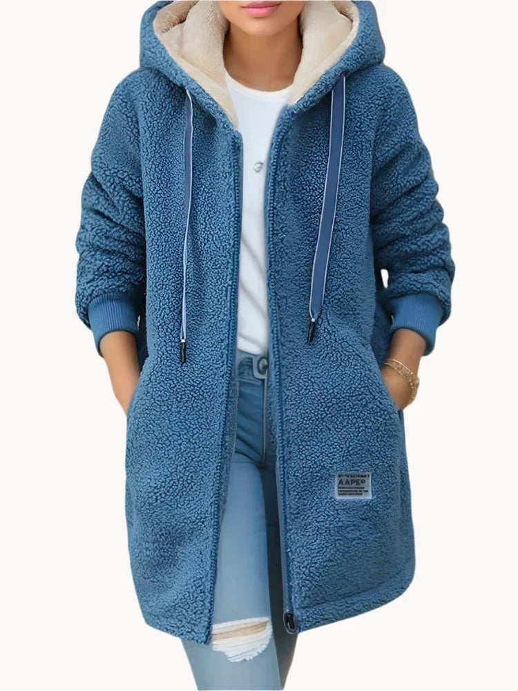 Malou - Veste doublée en polaire élégante