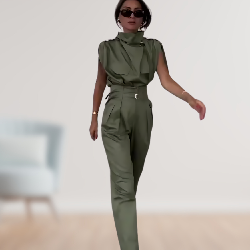 Sylvie - Jumpsuit Élégant et Moderne