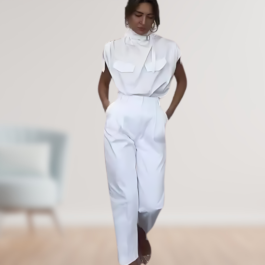 Sylvie - Jumpsuit Élégant et Moderne