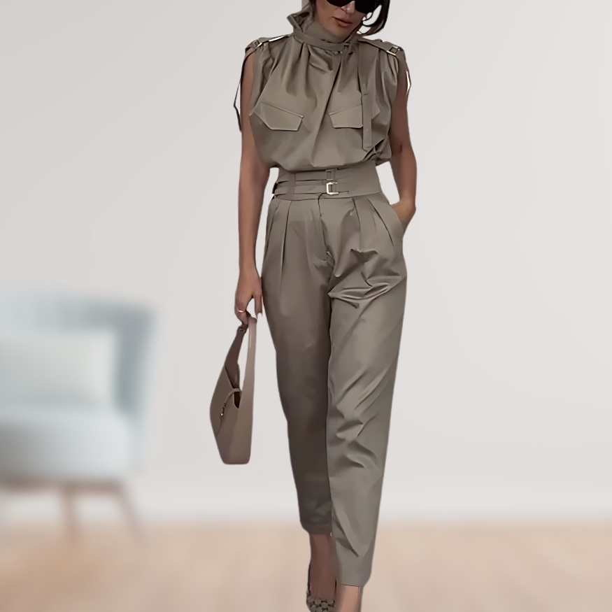 Sylvie - Jumpsuit Élégant et Moderne