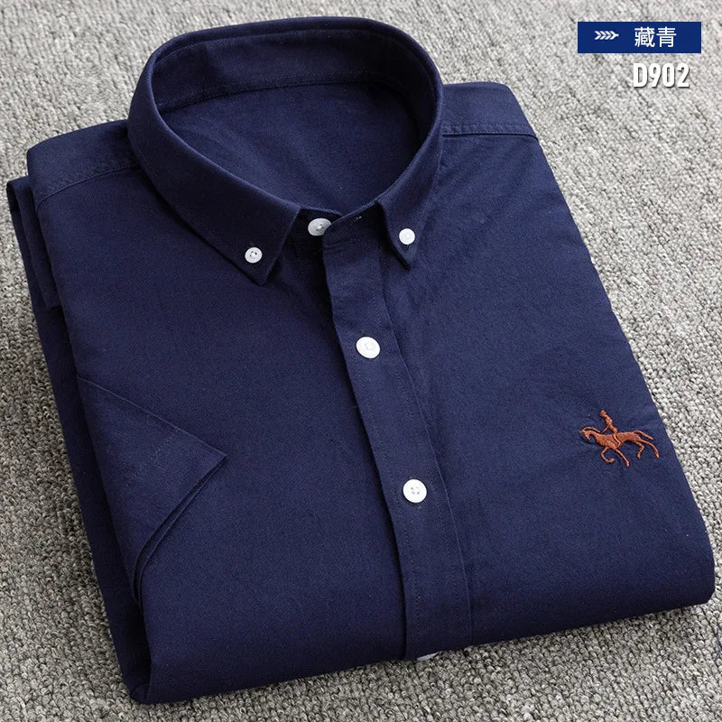 Amiens™ - Chemises d'été à manches courtes pour hommes, vêtements grande taille
