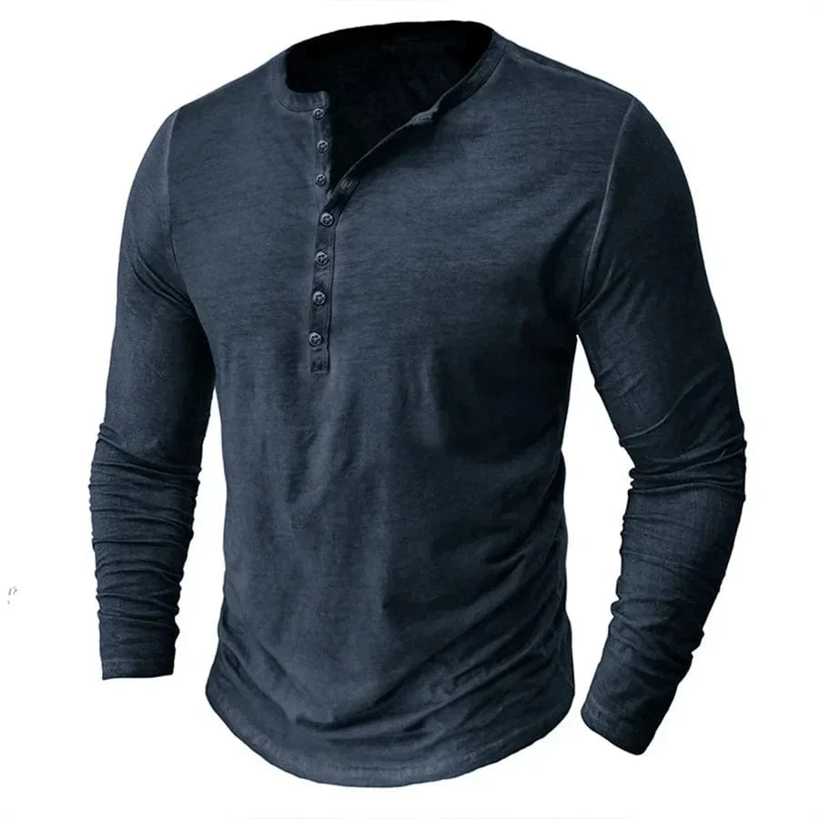 Arsène - Chemise henley douce et polyvalente