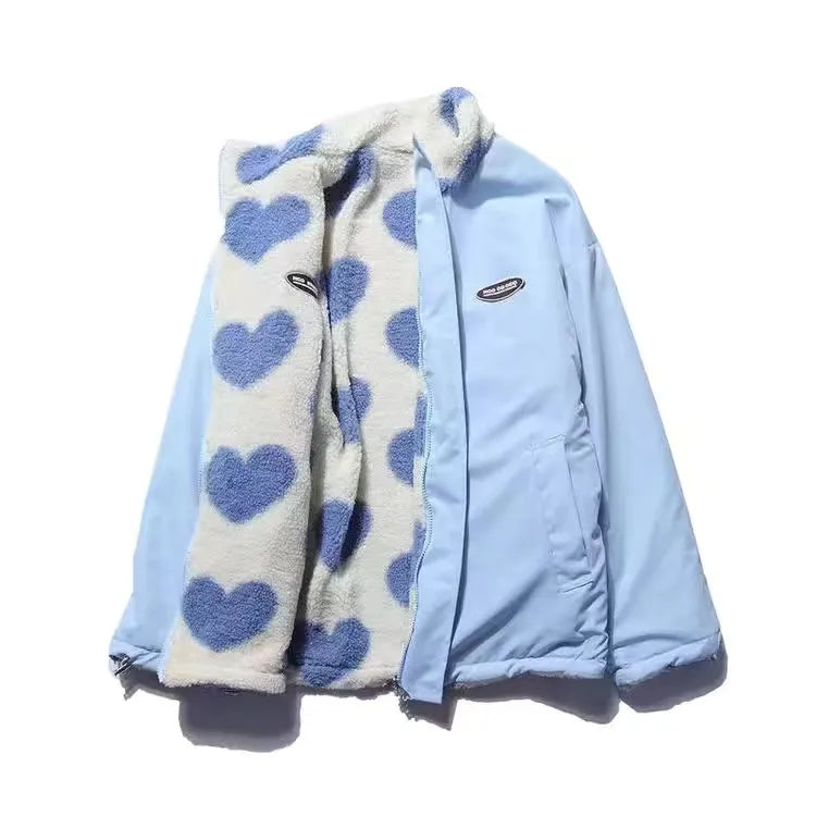 Laetitia - Veste réversible avec détails en cœur