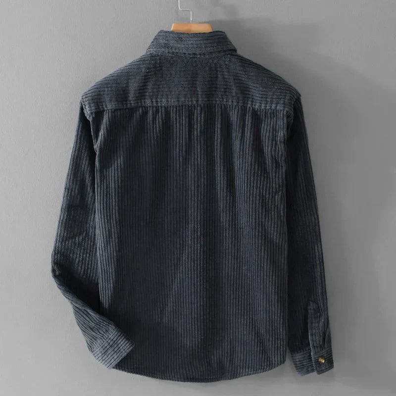 Yves - Chemise surchemise en velours douce