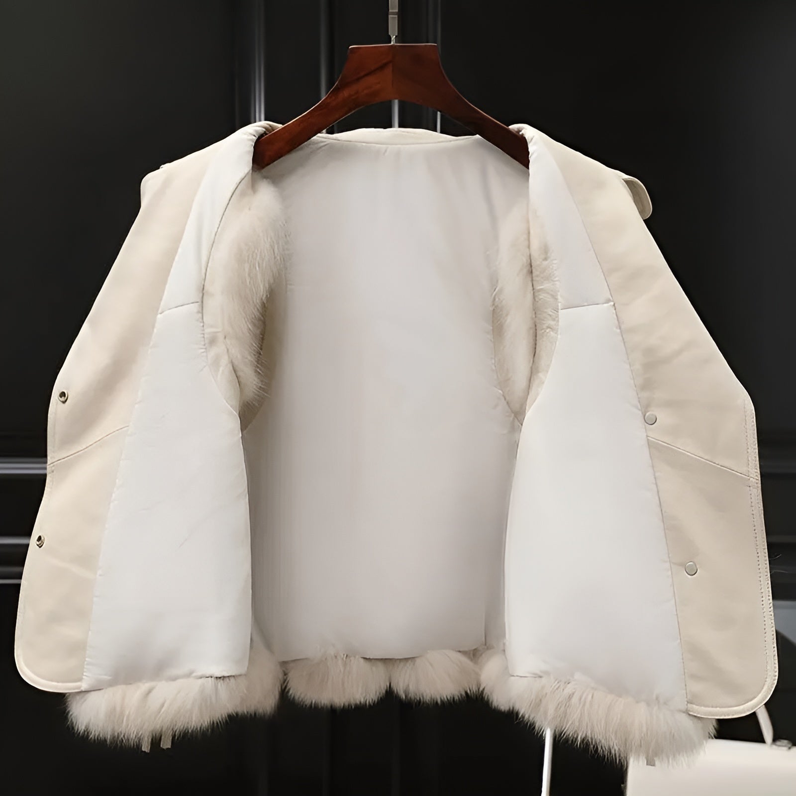 Mélisande - Manteau en fausse fourrure de luxe