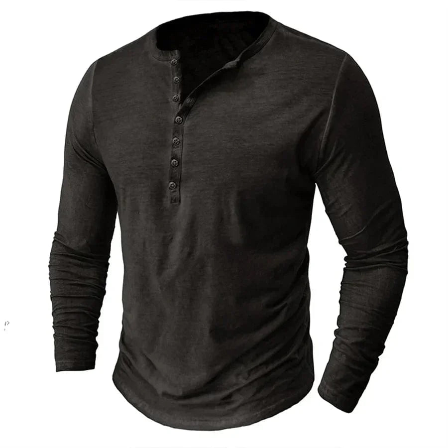 Arsène - Chemise henley douce et polyvalente