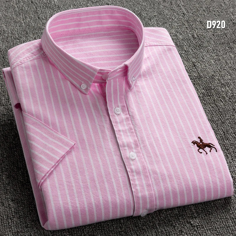 Amiens™ - Chemises d'été à manches courtes pour hommes, vêtements grande taille