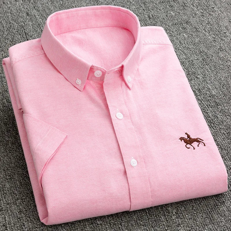 Amiens™ - Chemises d'été à manches courtes pour hommes, vêtements grande taille