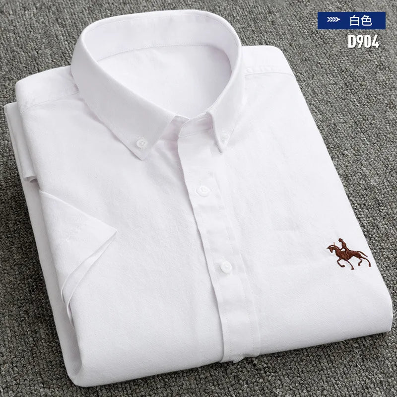 Amiens™ - Chemises d'été à manches courtes pour hommes, vêtements grande taille