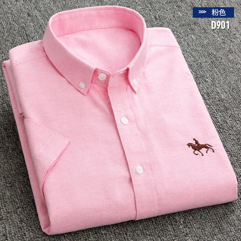 Amiens™ - Chemises d'été à manches courtes pour hommes, vêtements grande taille