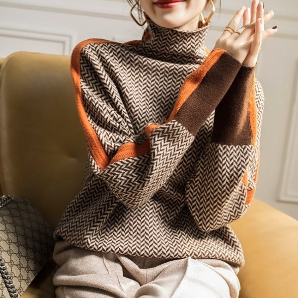 Lucette - Pull rayé élégant et confortable