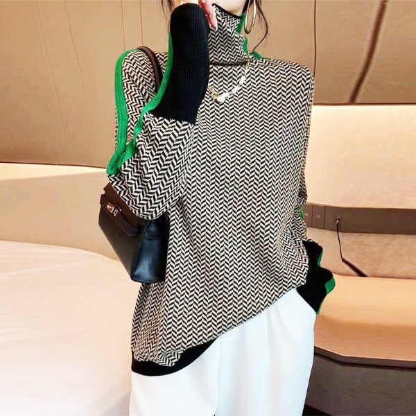 Lucette - Pull rayé élégant et confortable