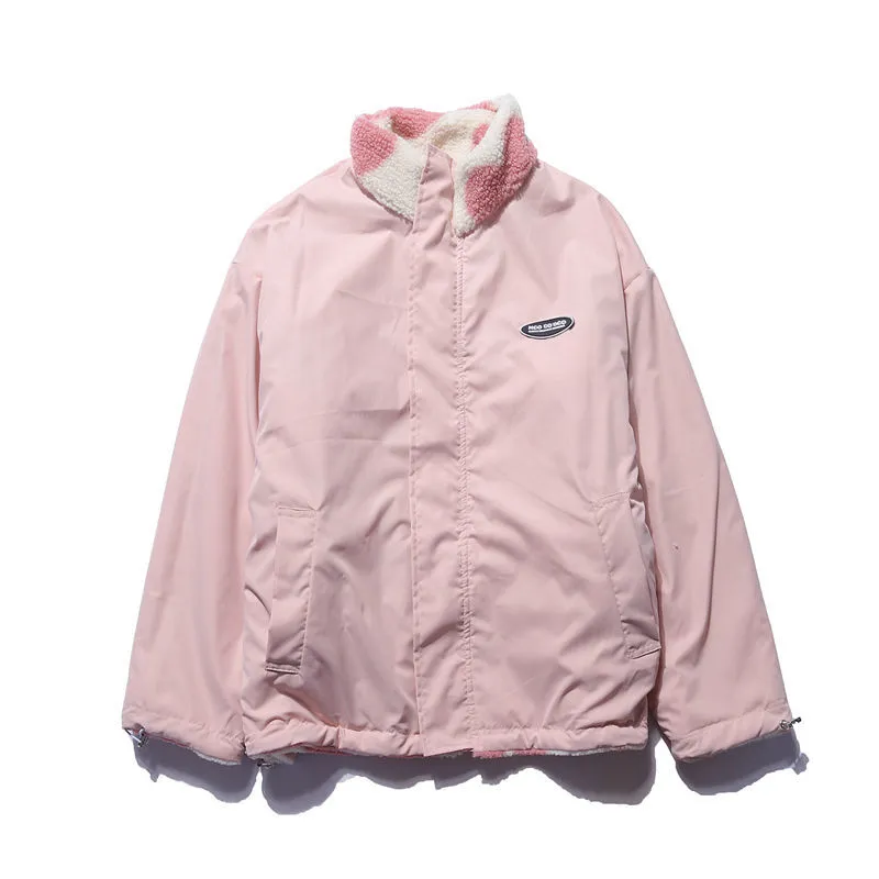 Laetitia - Veste réversible avec détails en cœur