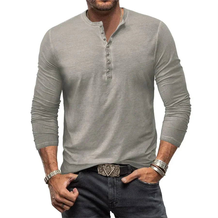Arsène - Chemise henley douce et polyvalente