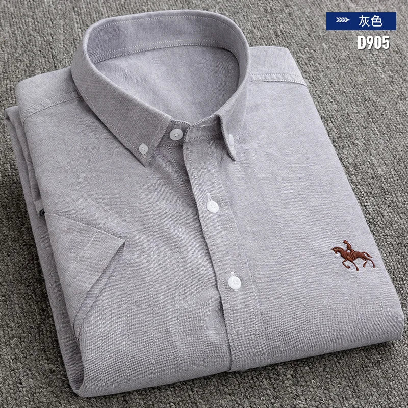 Amiens™ - Chemises d'été à manches courtes pour hommes, vêtements grande taille