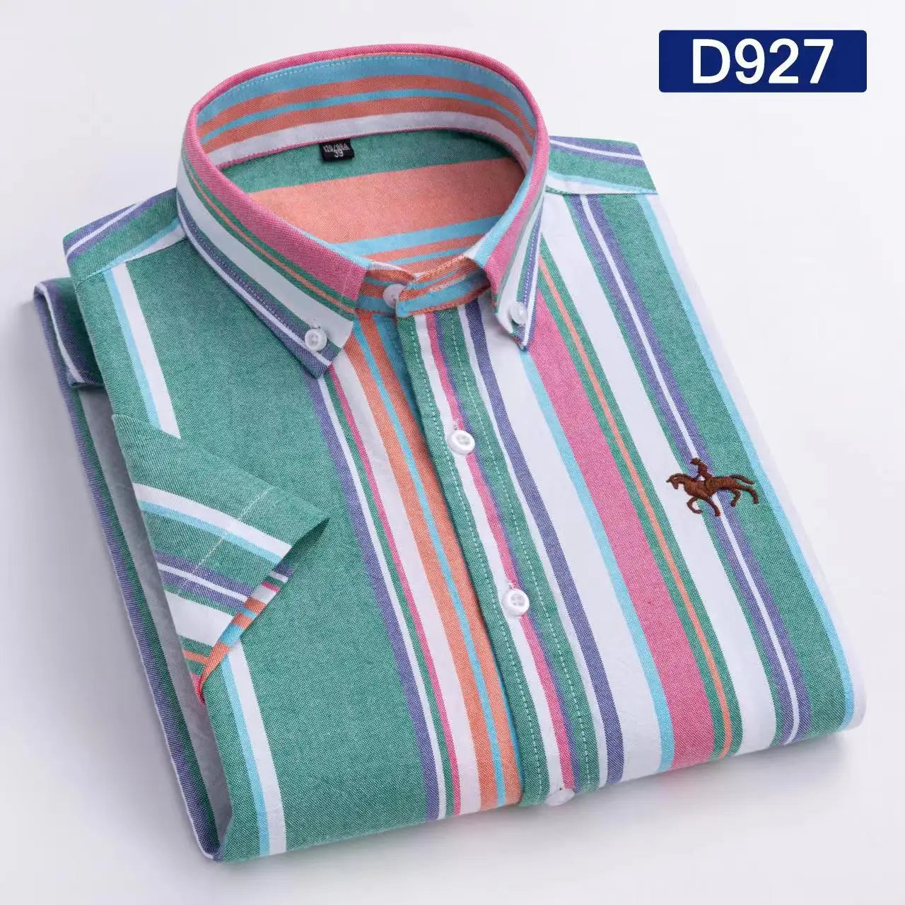 Amiens™ - Chemises d'été à manches courtes pour hommes, vêtements grande taille